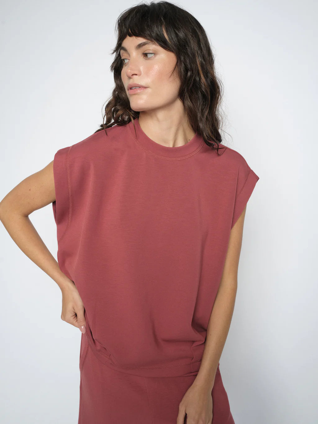 Mos Mosh  - Namara Cowhide Sweatshirt