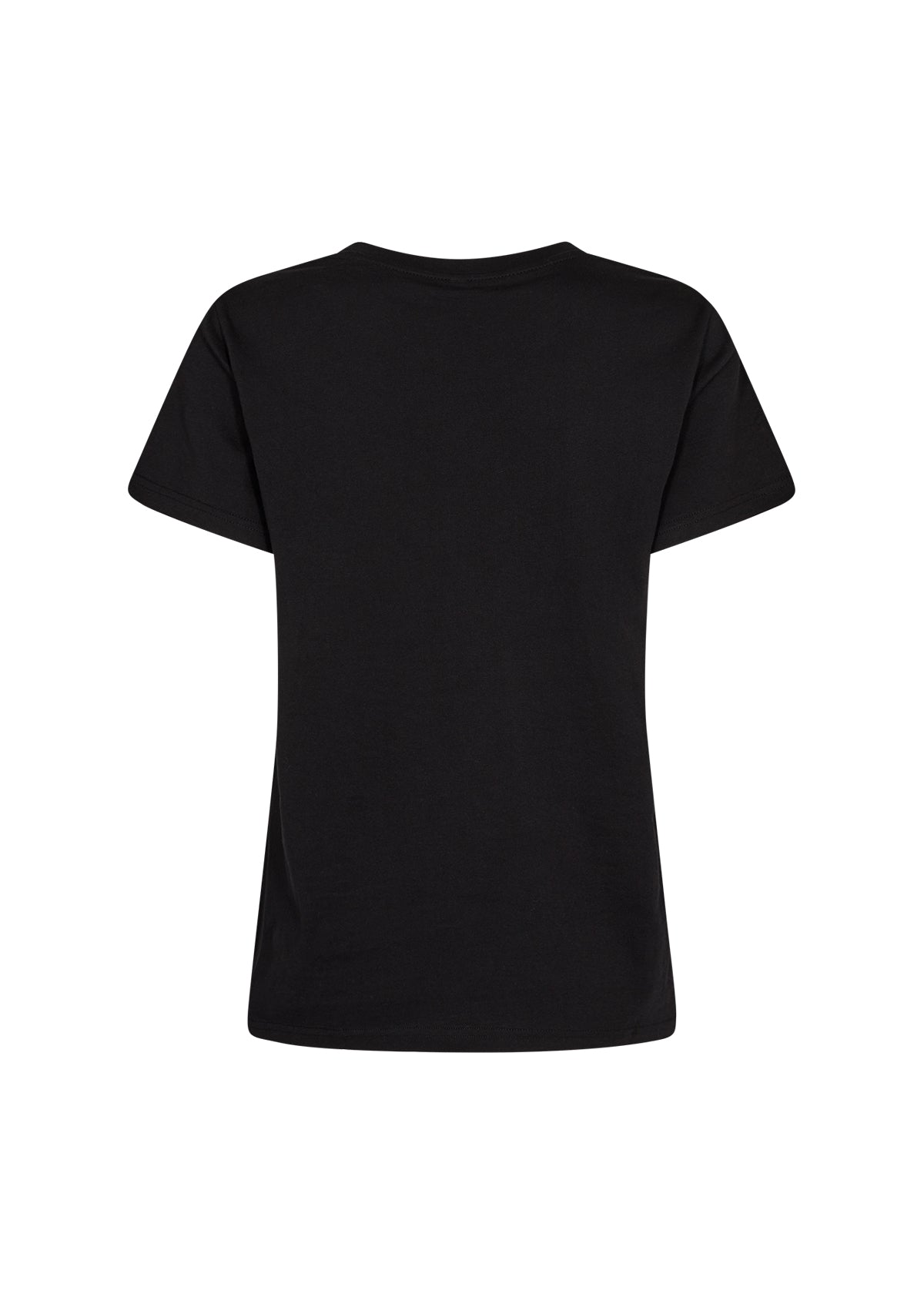 Soya Concept - Derby Cotton Black T-Shirt