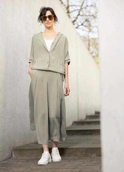 Ania Schierholt - Hood Button Blouse