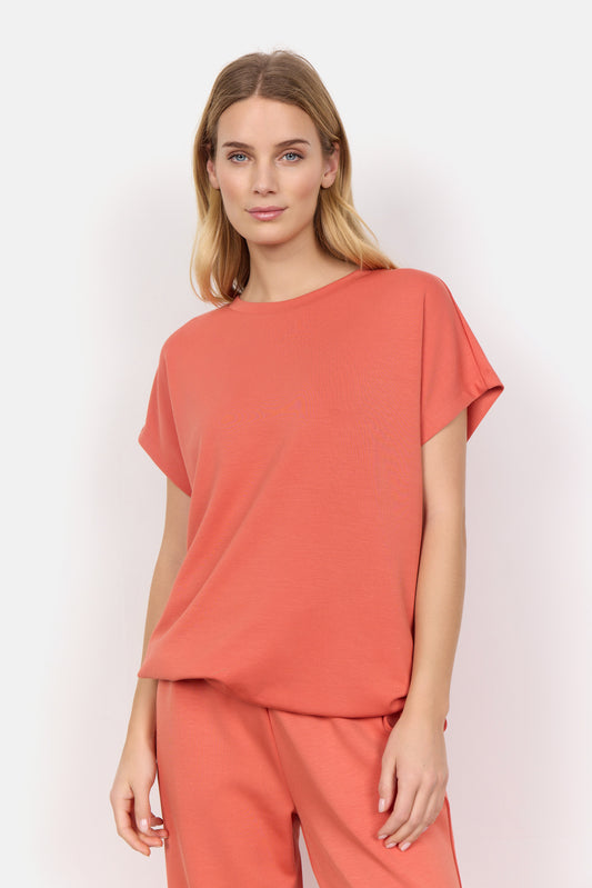 Soya Concept Banu T-Shirt In Burnt Orange