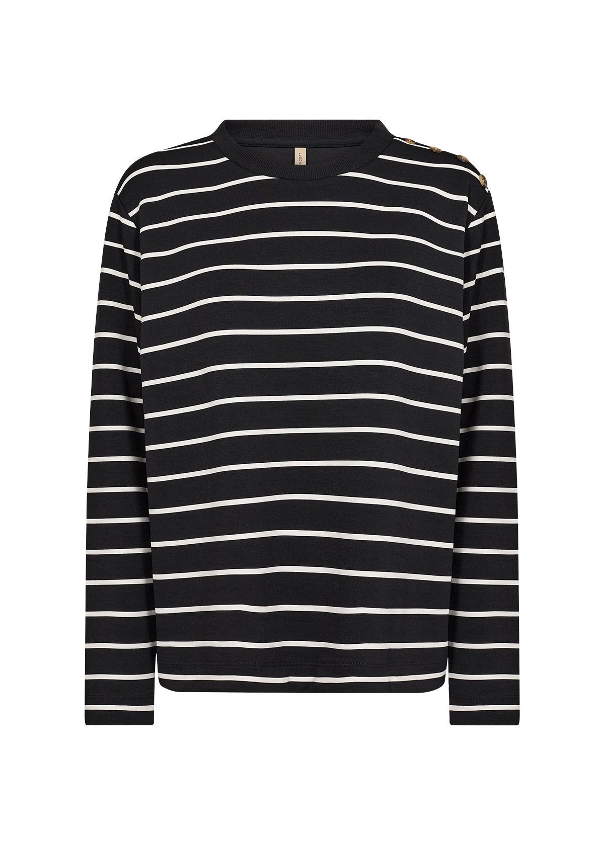 Soya Concept - Barni 26 Black Stripe Blouse