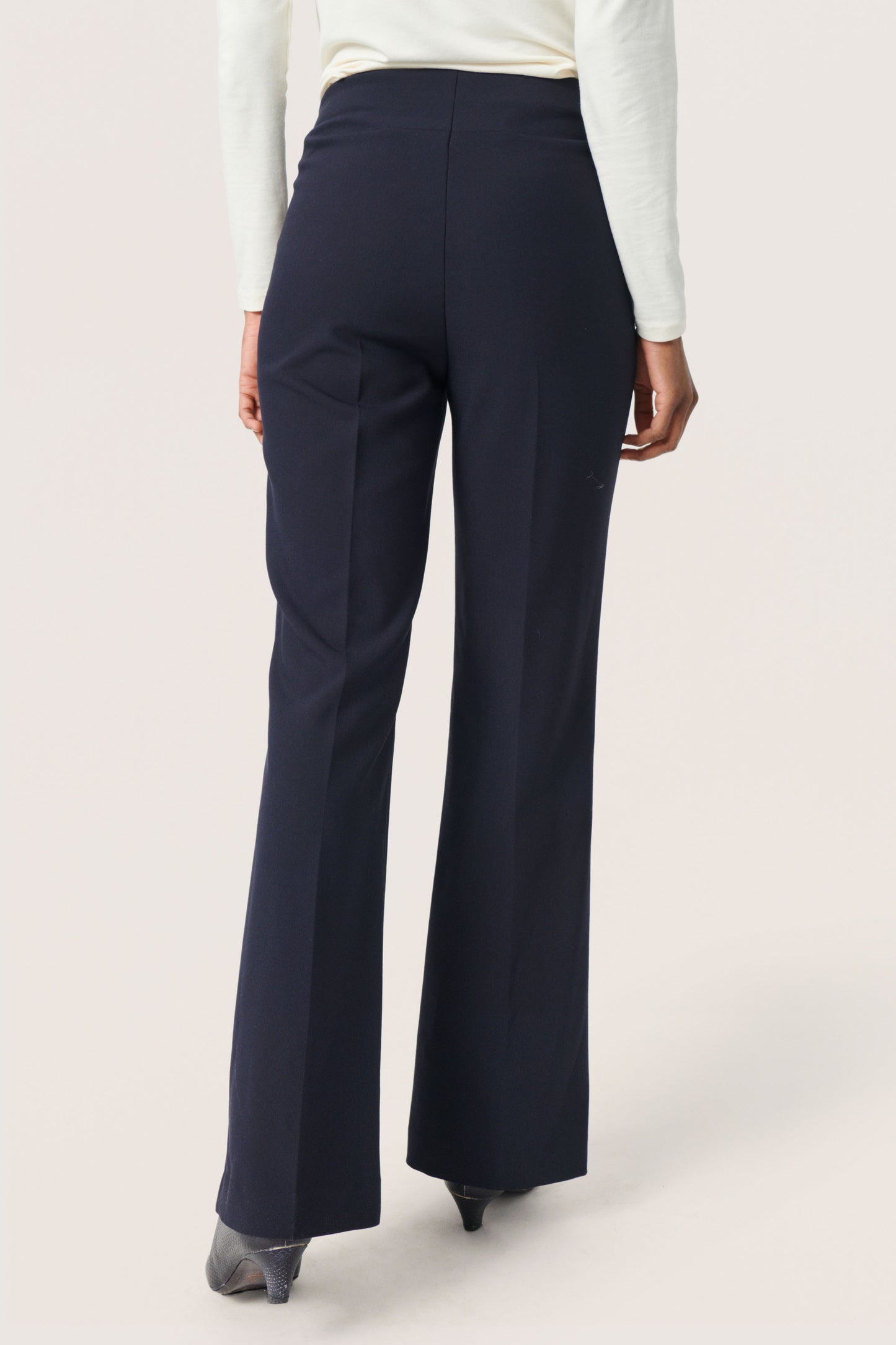 Corinne Classic Navy Trouser