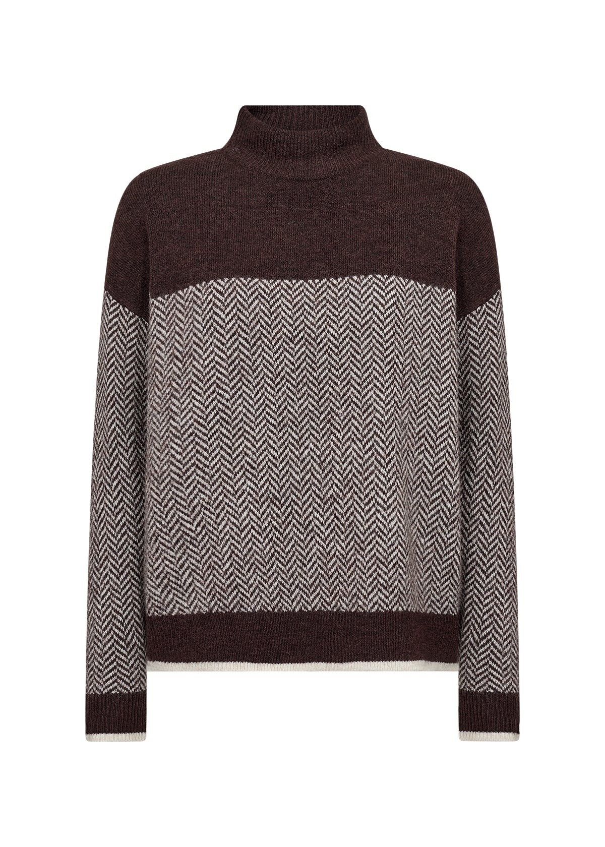 Soya Concept - Nessie Herringbone Jumper
