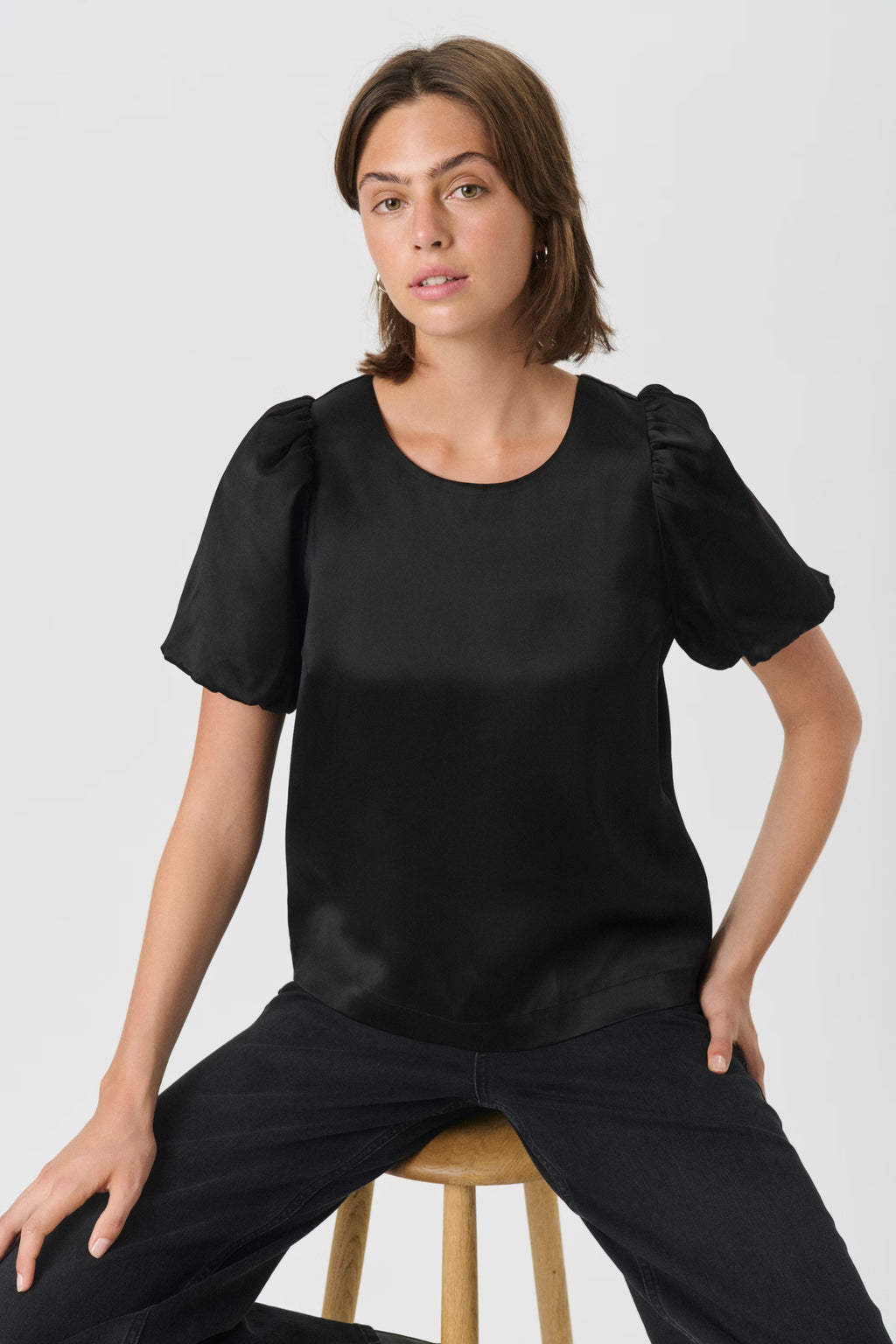 Part Two - Uria Black Blouse