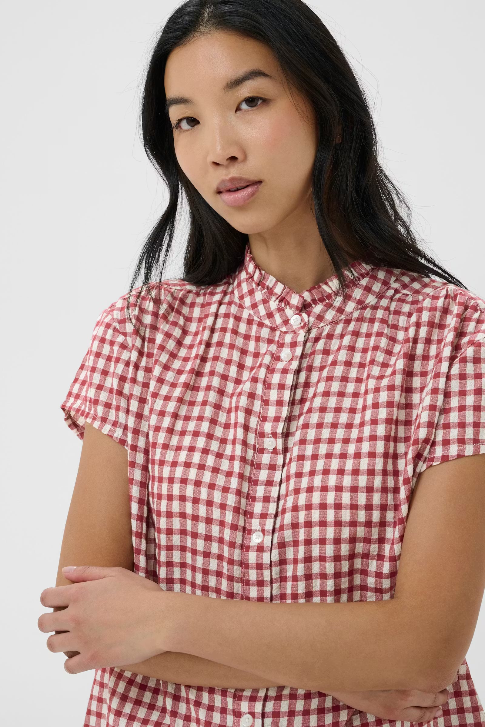 Part Two - Bjanka Burnt Russet Blouse