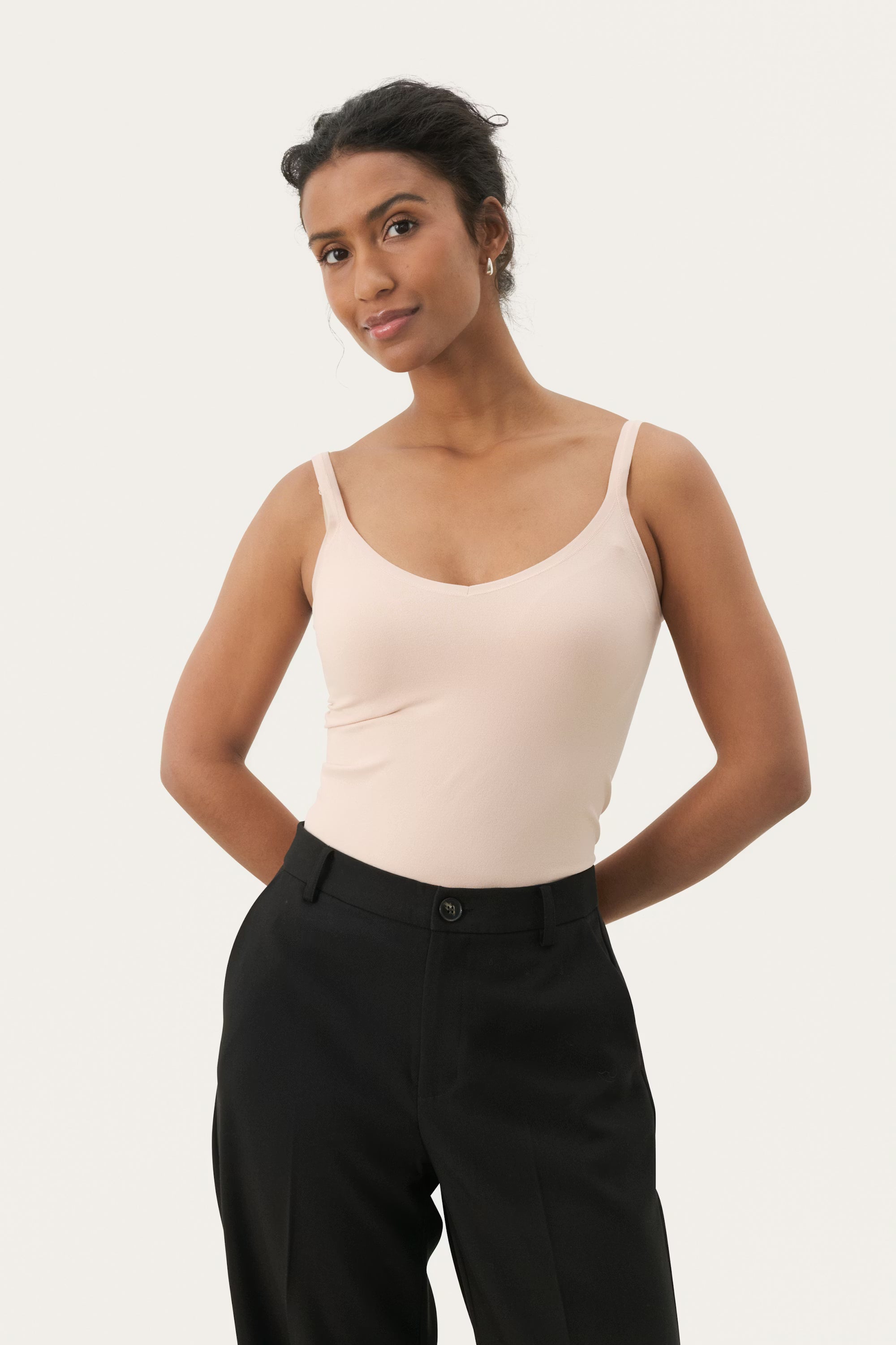 Part Two - Hydda Bright Nude Top