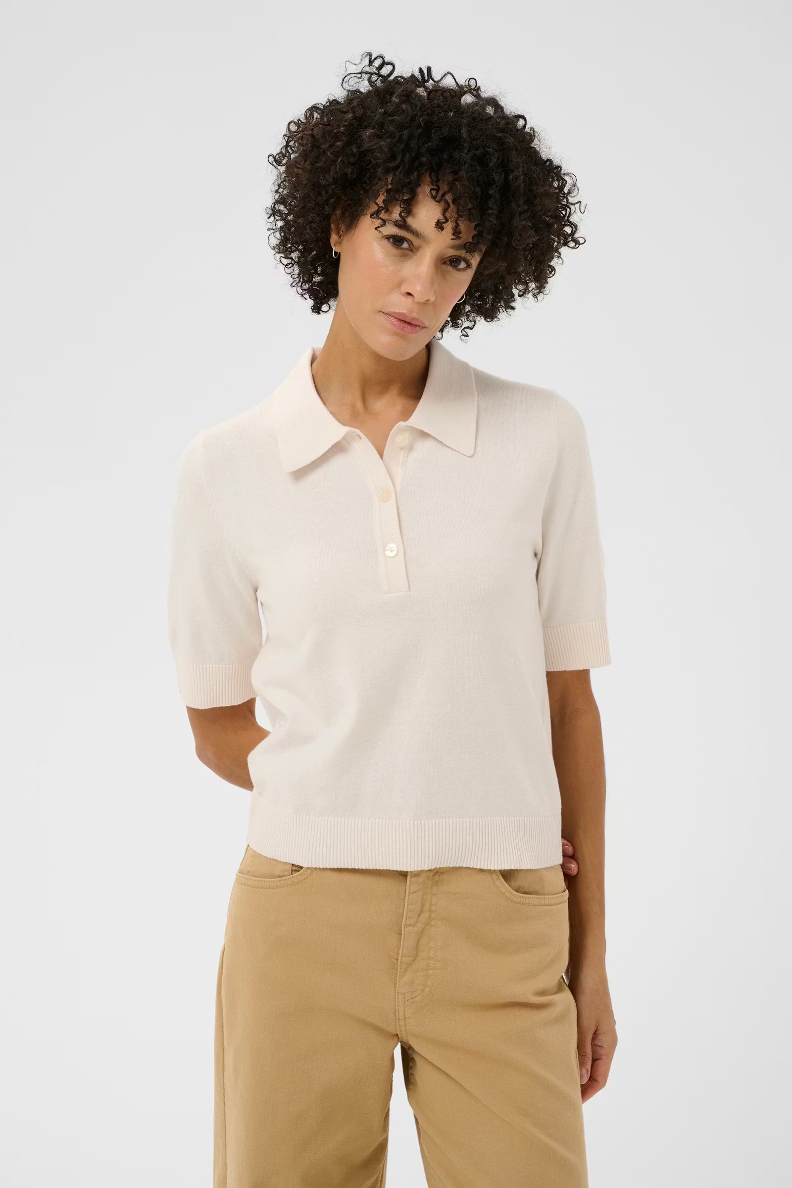 Part Two - Anetti Whitecap Grey Top