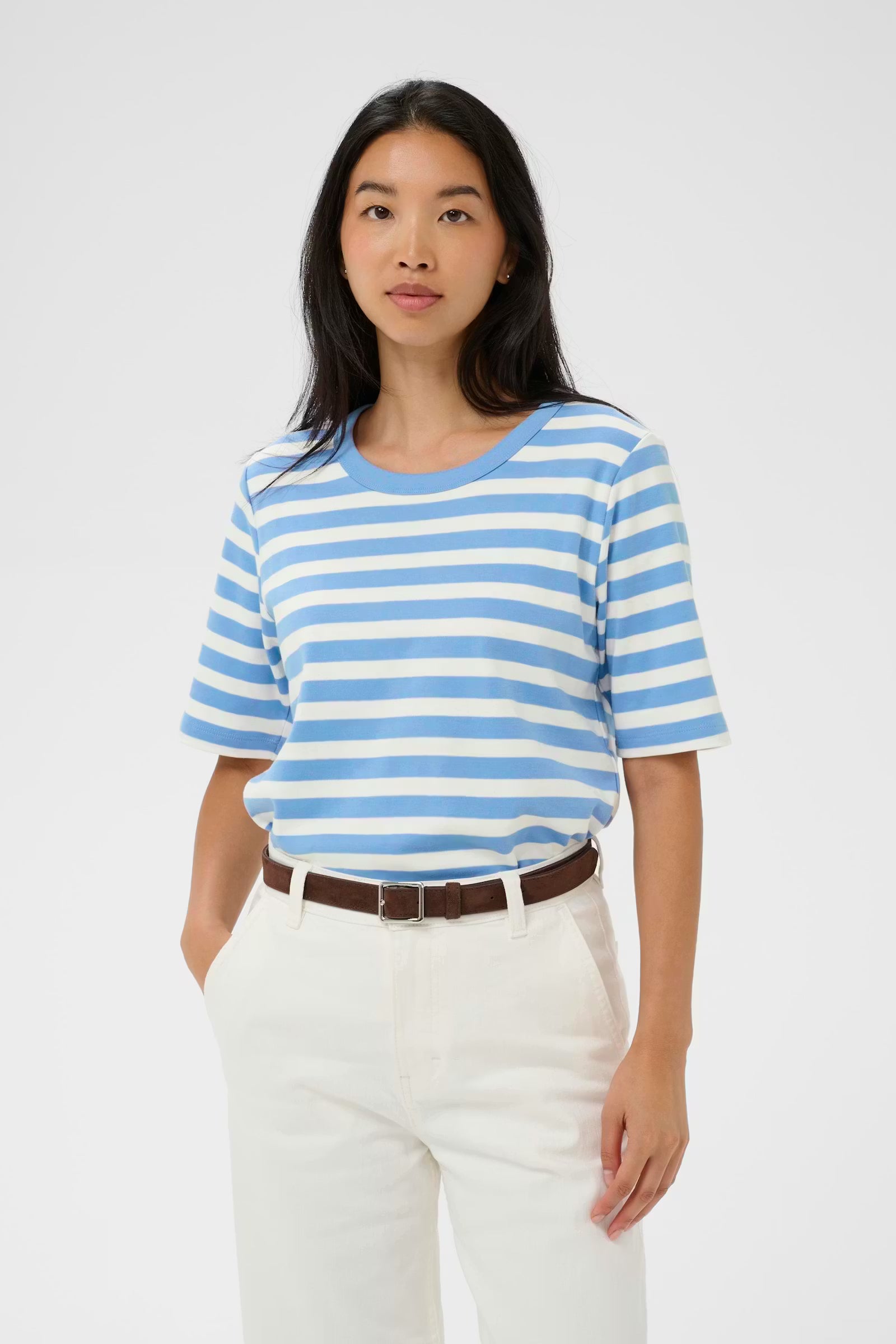 Part Two - Ratana Hydrangea Stripe T-Shirt
