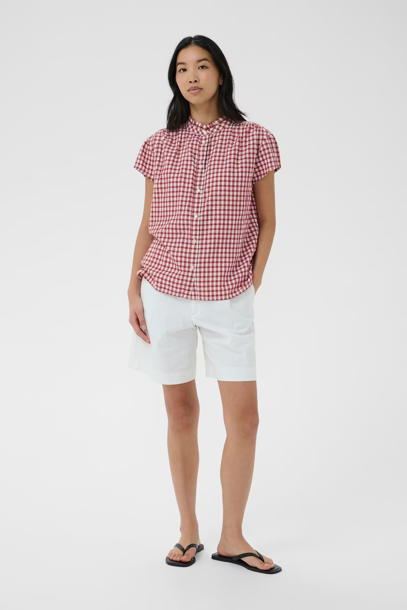 Part Two - Bjanka Burnt Russet Blouse