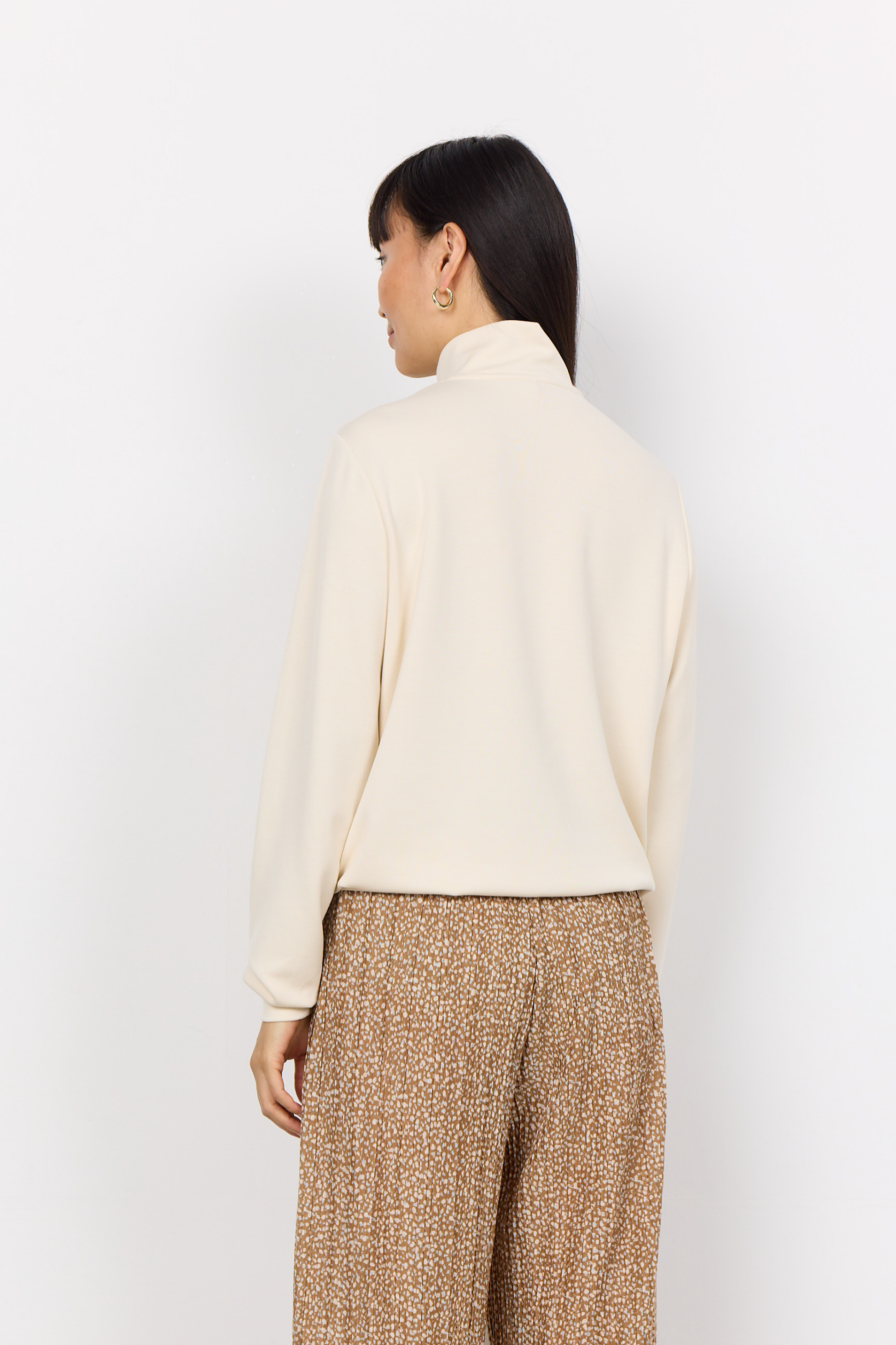 Soya Concept - Banu Half Zip in Cream