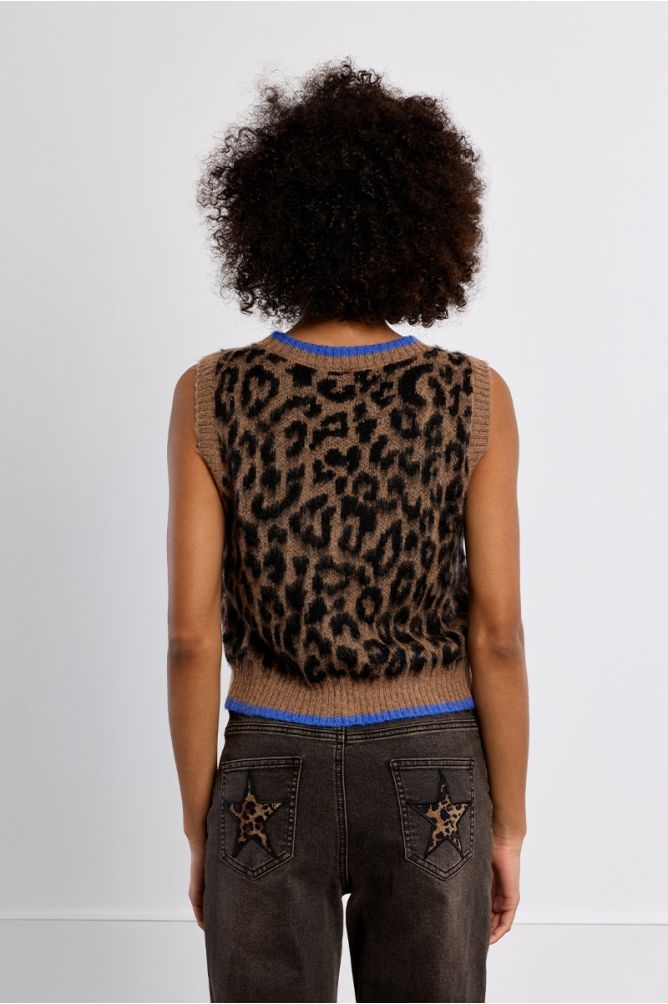 Molly Bracken - Leo Print Waistcoat
