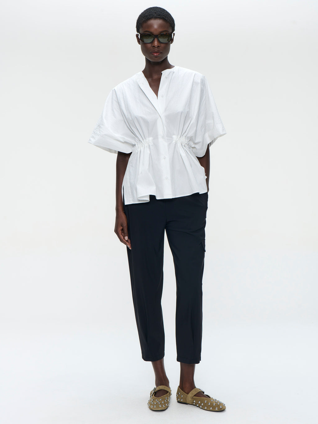 Jane Lushka - Hiroko Cotten Mix Blouse