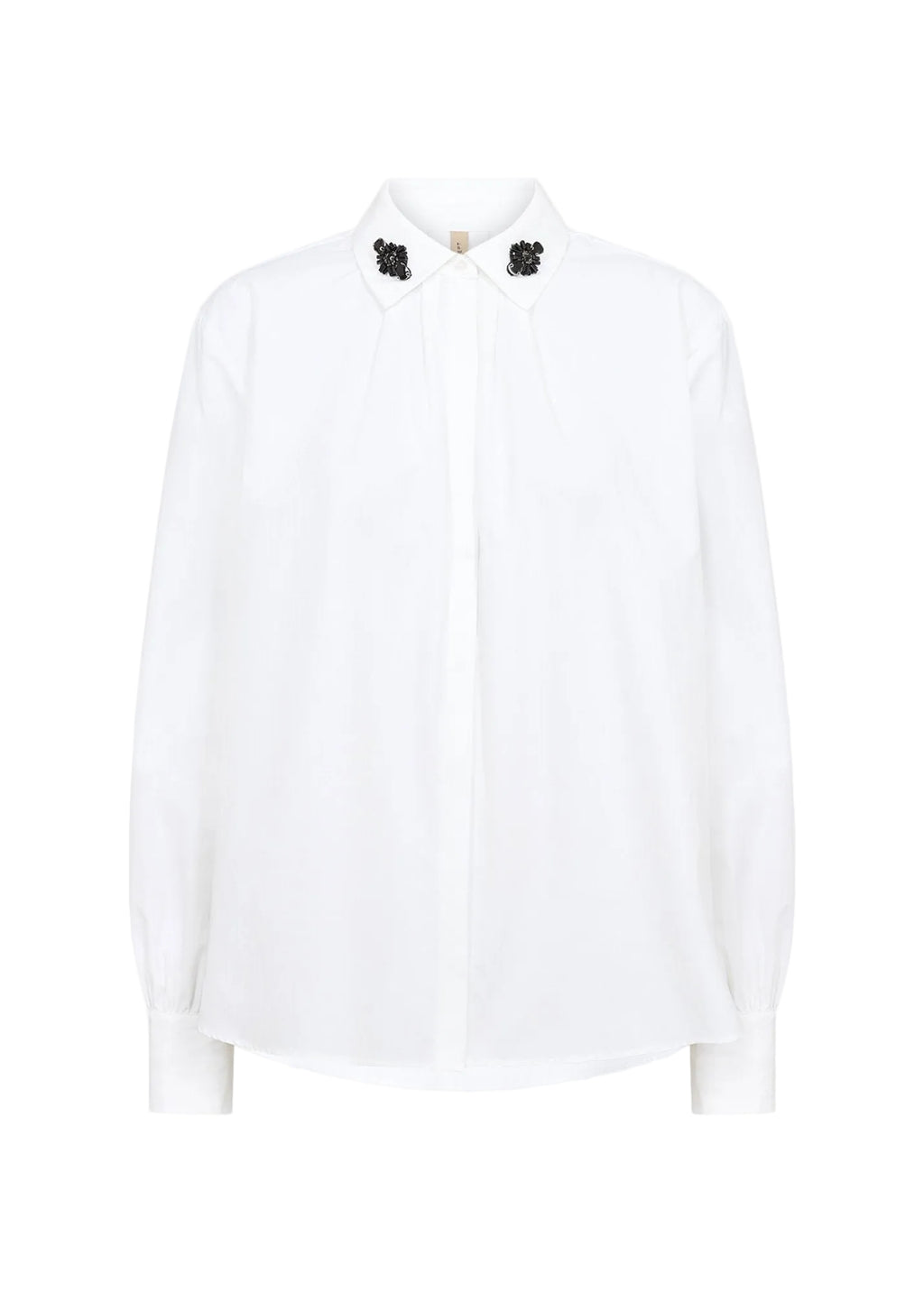 Soya Concept Netti shirt white detail, Winter 2026