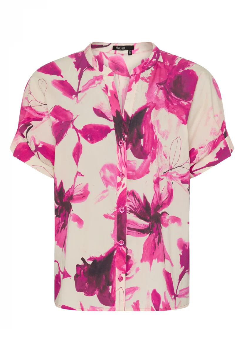 Marc Aurel - Pink Floral Blouse