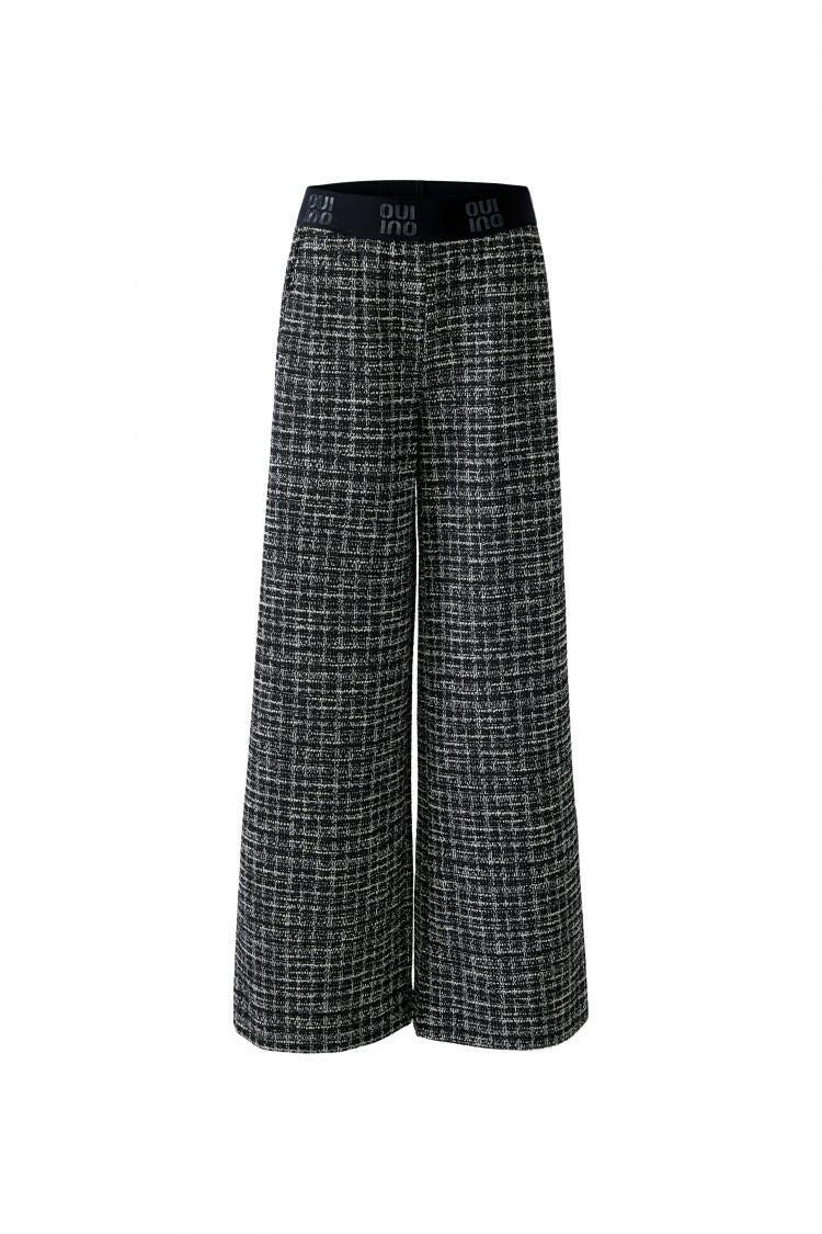 Oui - Tweed Trouser