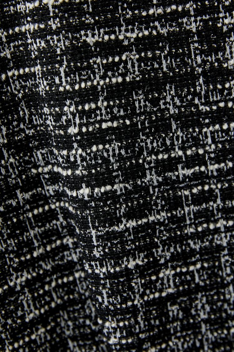 Oui - Tweed Sweatshirt