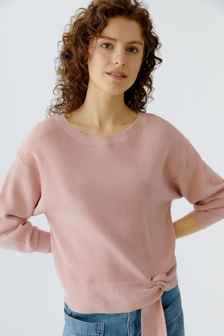 Oui - Dusty Rose Jumper