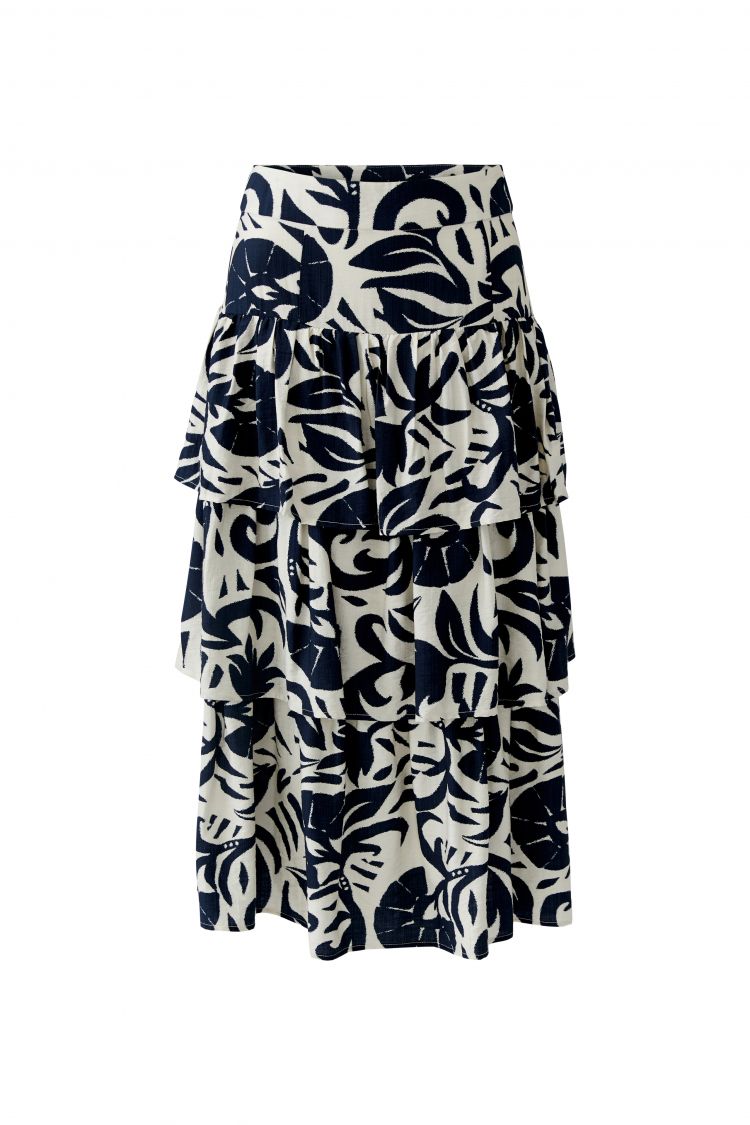 Oui - Floral Maxi Skirt