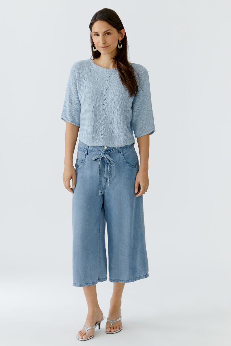 Oui - Kentucky Blue Knit