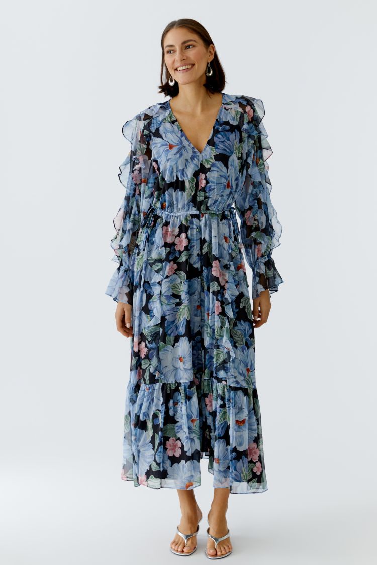Oui - Ruffle Floral Dress