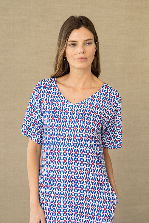 Hongo - Geo Print Dress