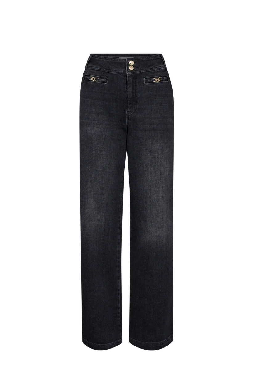Mos Mosh - Candia Peach Black Jeans