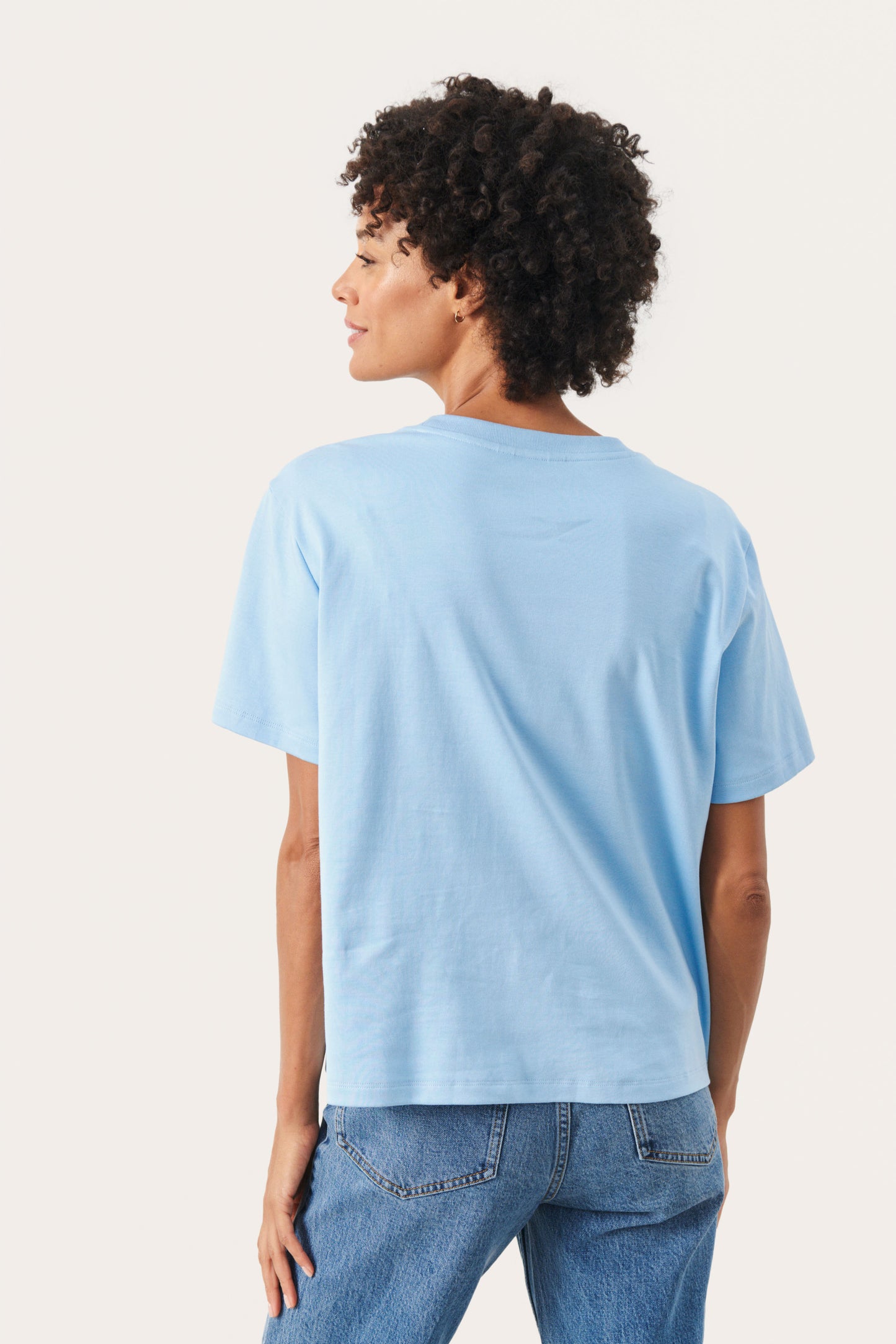 Part Two Loose Fit Blue T-Shirt