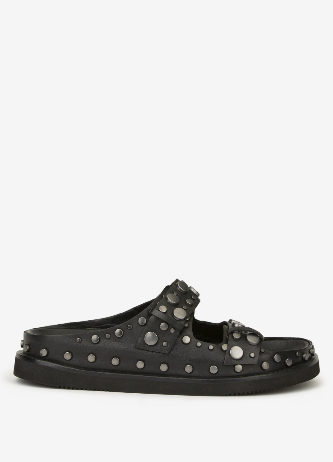 Ash - Ultra Stud Black Sandal