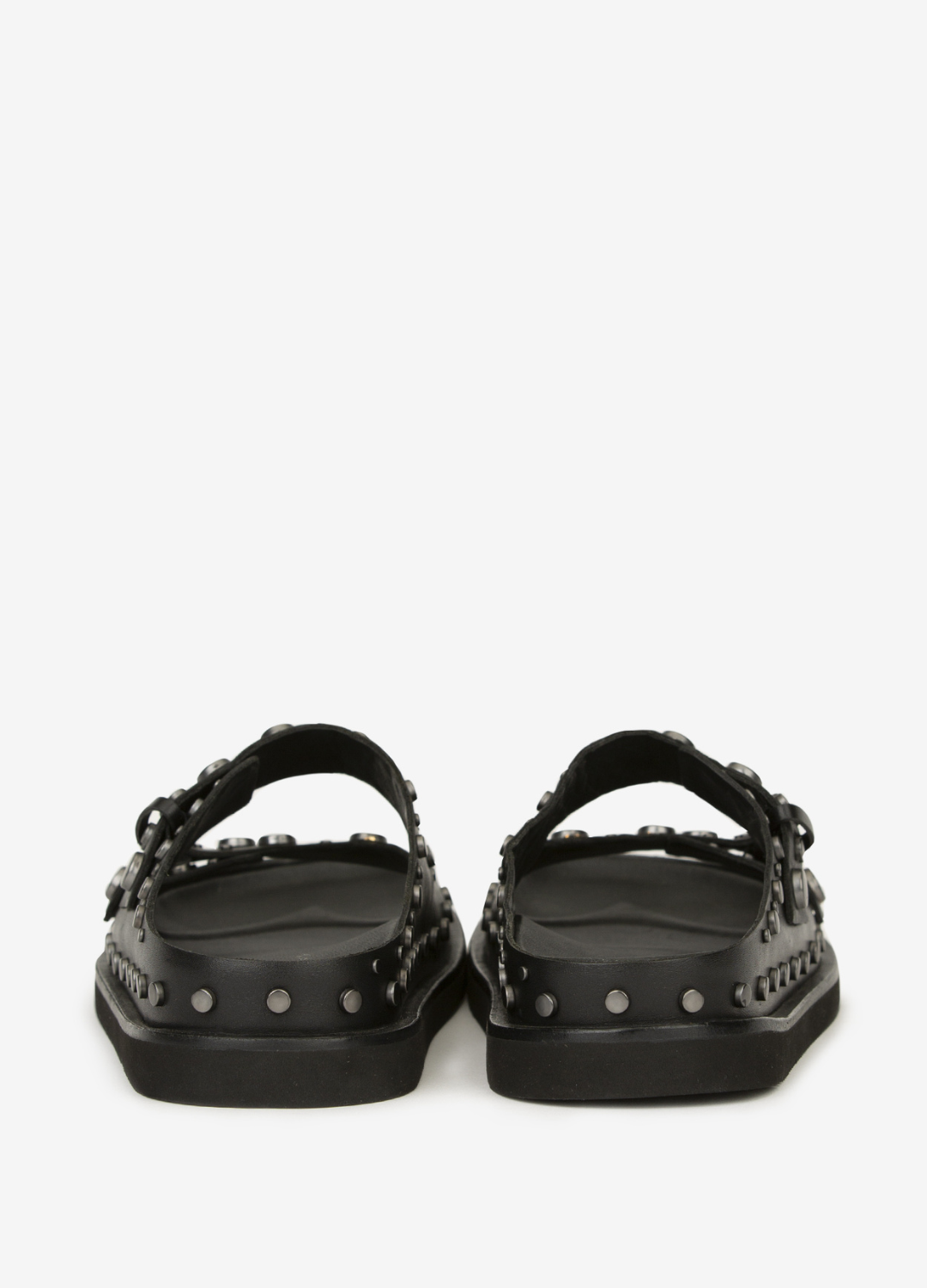 Ash - Ultra Stud Black Sandal
