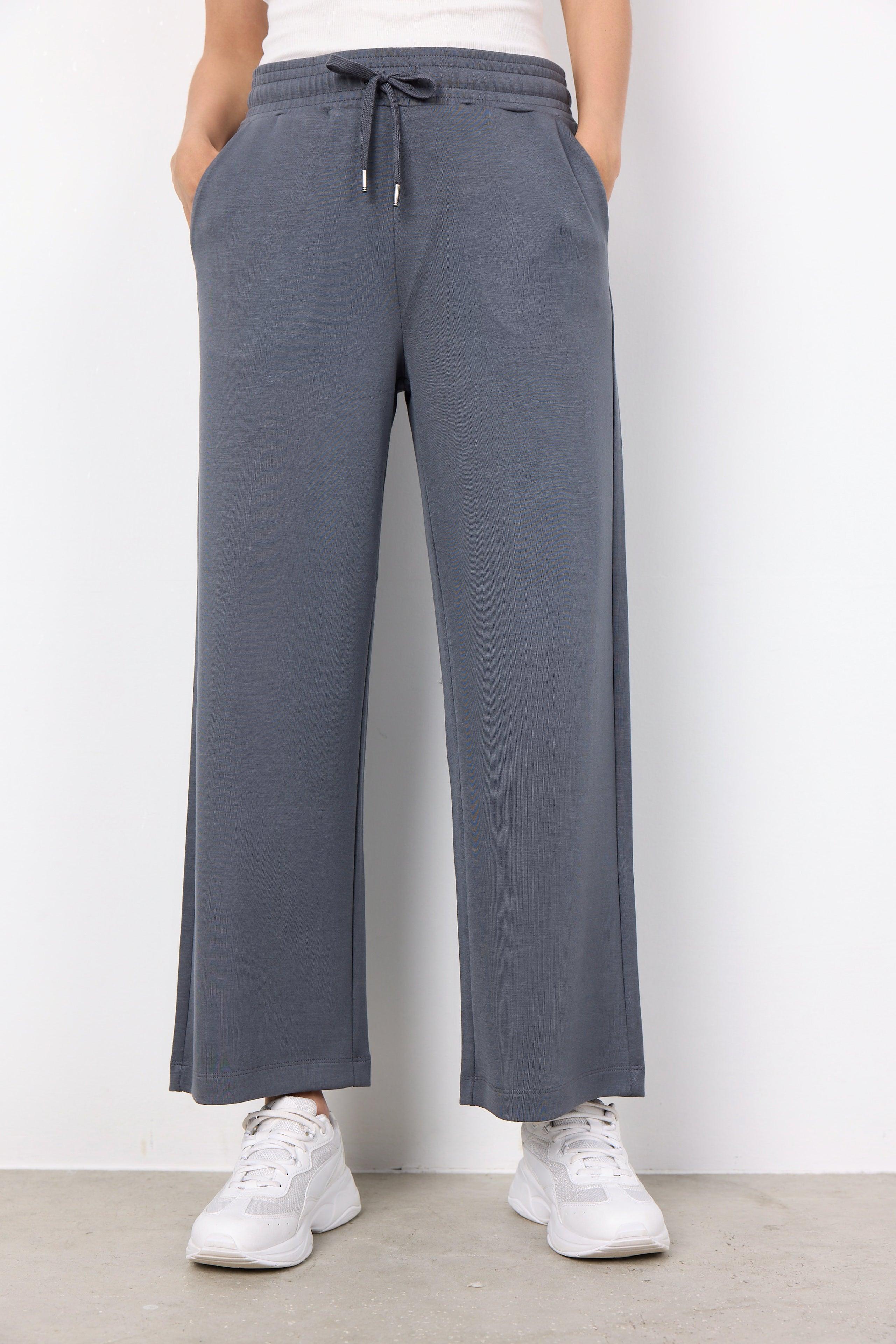 Men's Elastic Waist Pants Solid Slash Pockets Drawstring Regular Fit Chinos Slouch  Trousers | Fruugo KR
