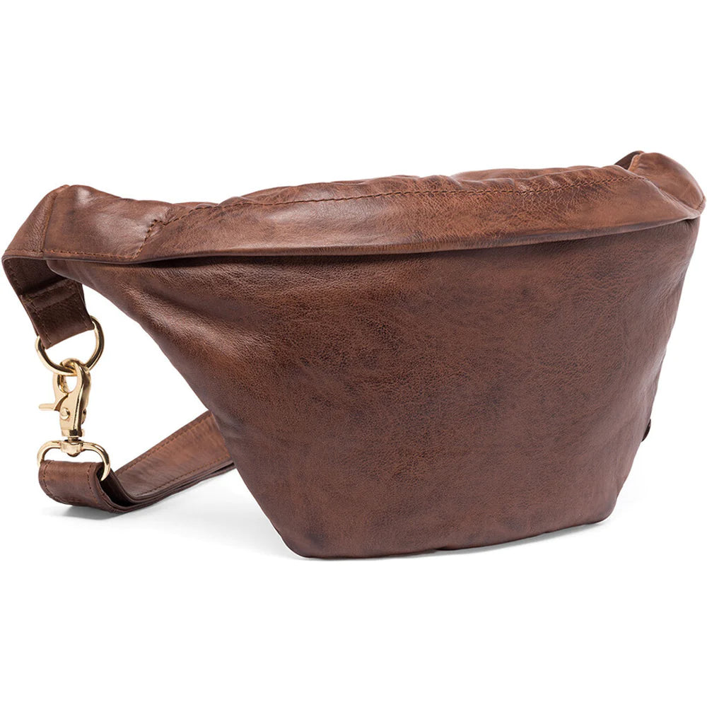 Depeche Bumbag Soft Leather Quality - Brandy