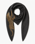 Oui - Animal Print Scarf