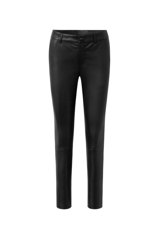 Depeche - Amelia Stretch Chino Leather Pant