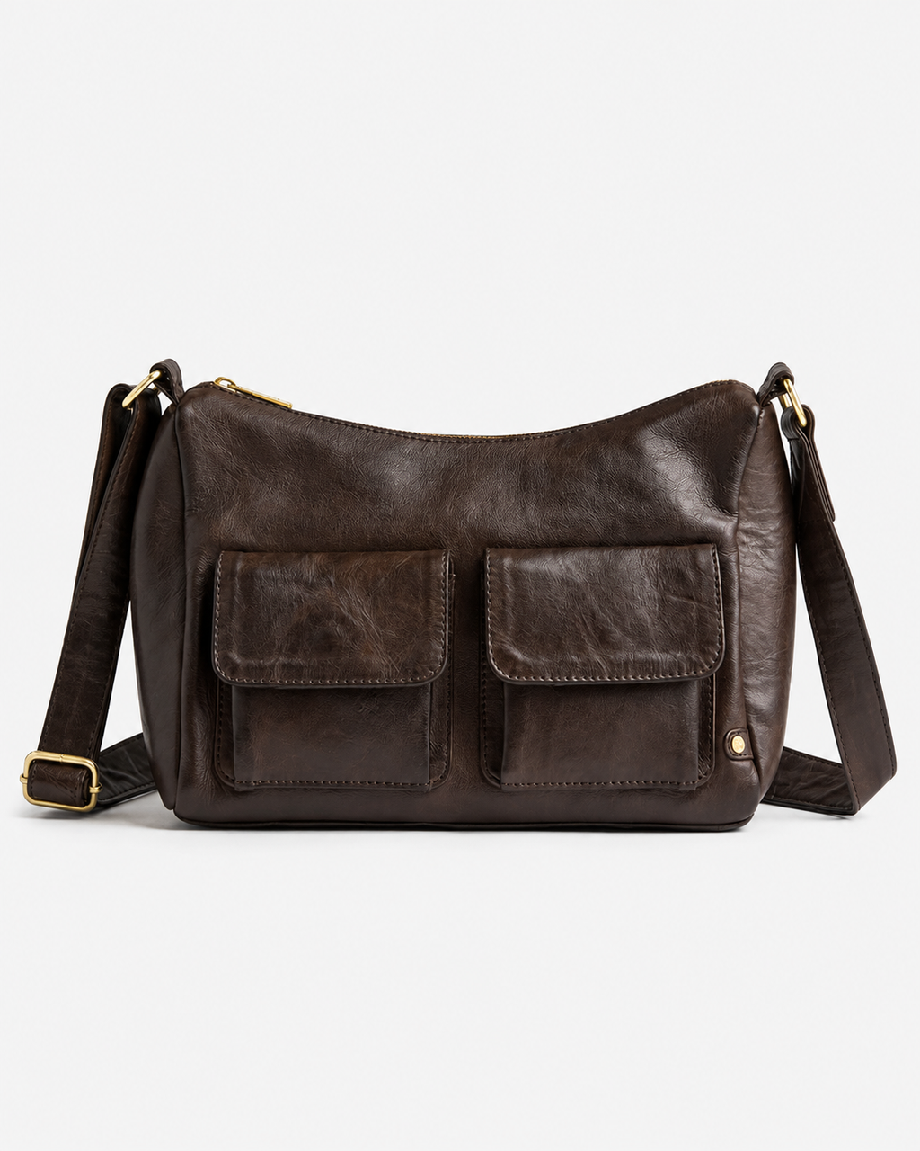 Depeche - Chic Shoulder Bag in Coffee