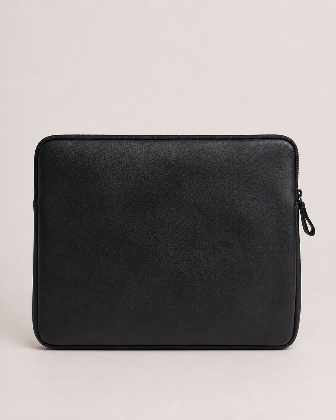 Depeche - Black Leather Laptop Sleeve