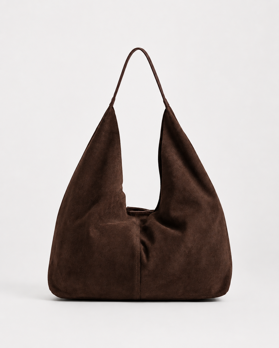 Depeche - Suede Shopper In Chocolate