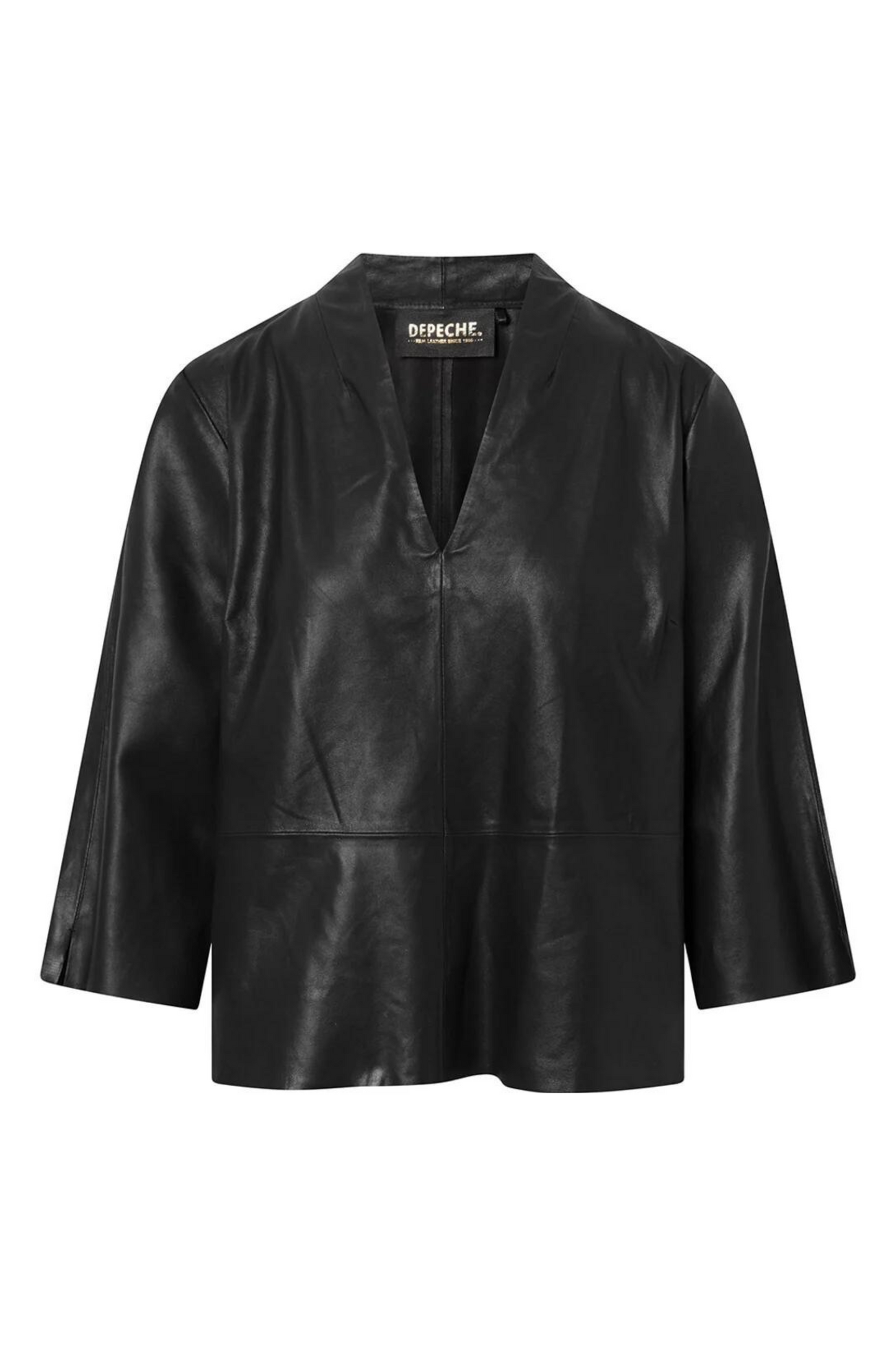 Depeche - Tirsa Leather Blouse