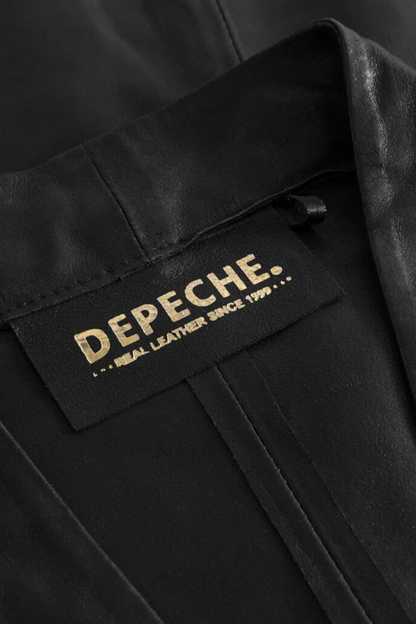 Depeche - Tirsa Leather Blouse