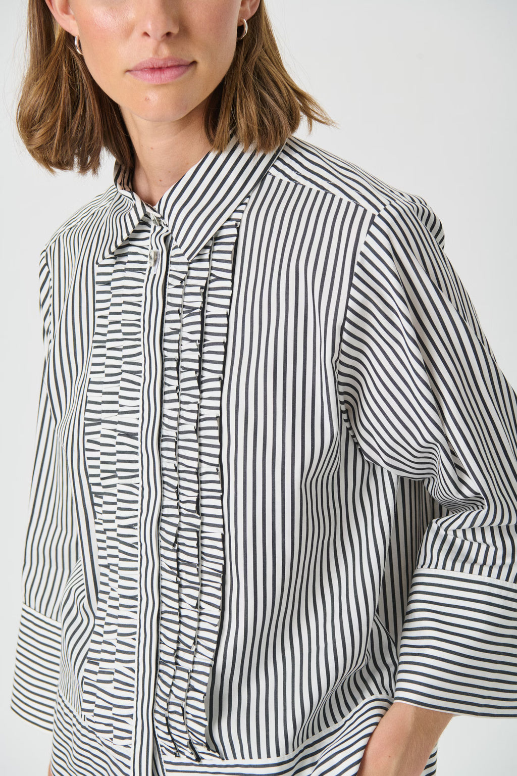Diamonds And Pearls Part Two - Vinny Stripe Blouse
