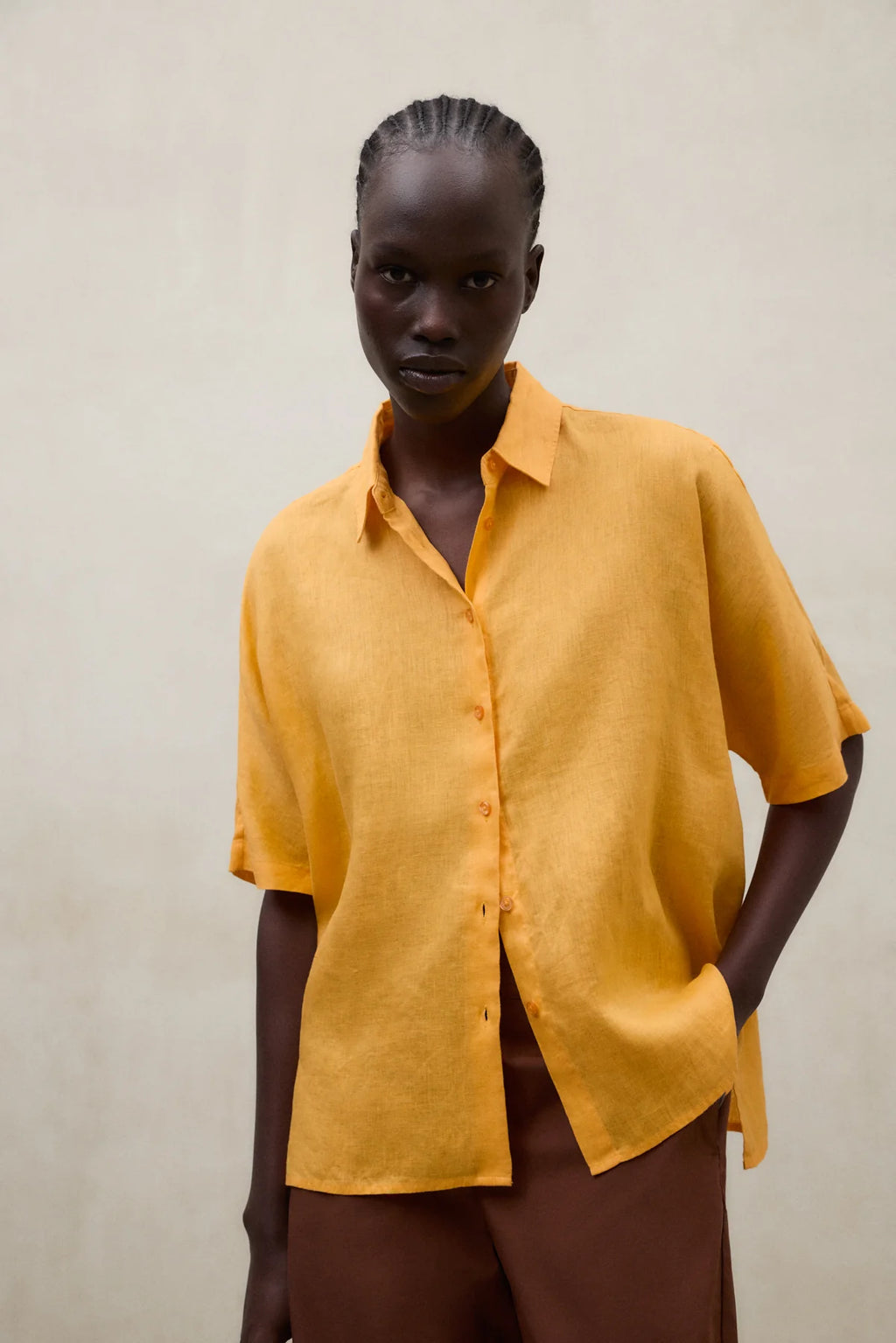 Ecoalf - Melanie Tangerine Shirt