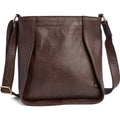 Depeche - Coffee Leather Crossbody
