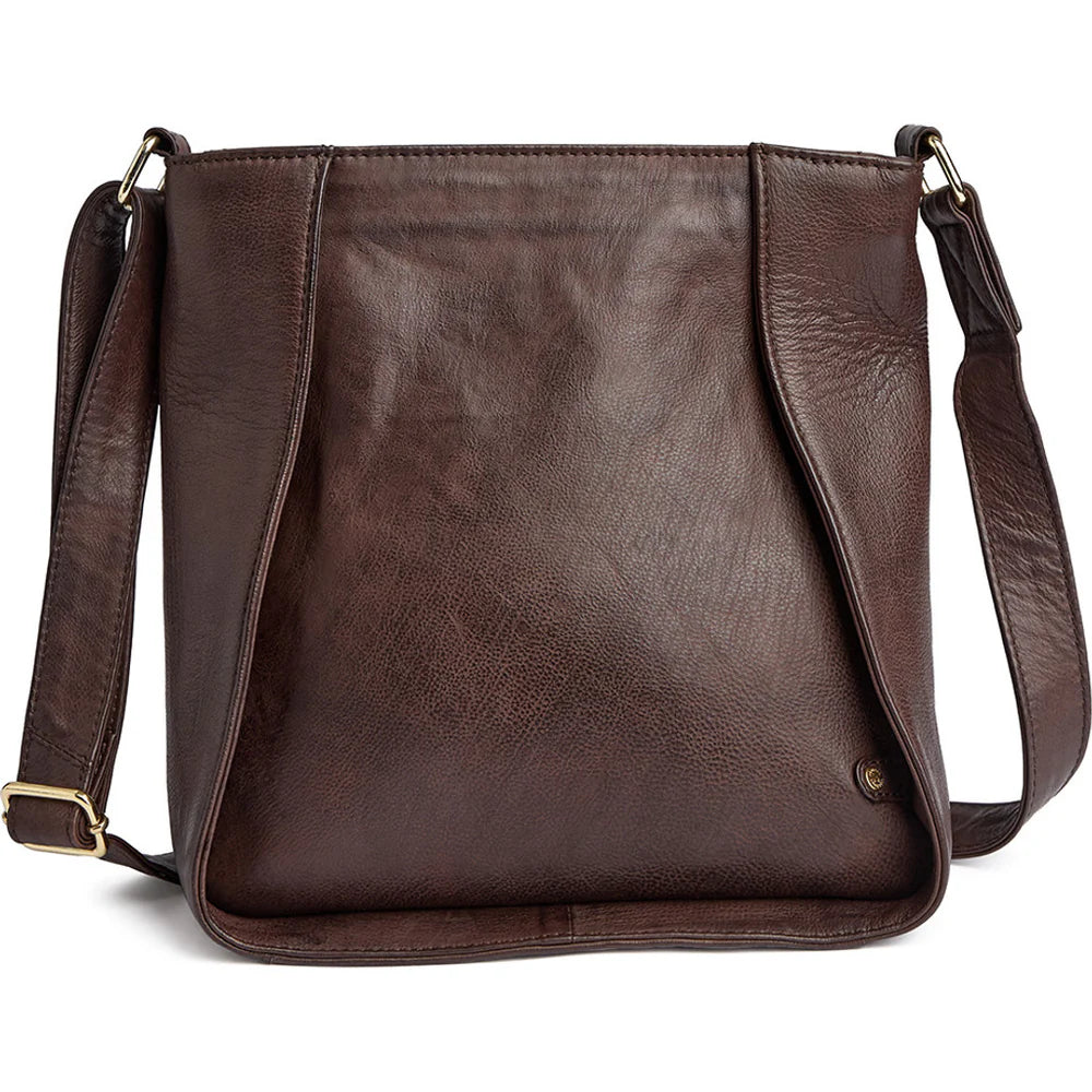 Depeche - Coffee Leather Crossbody