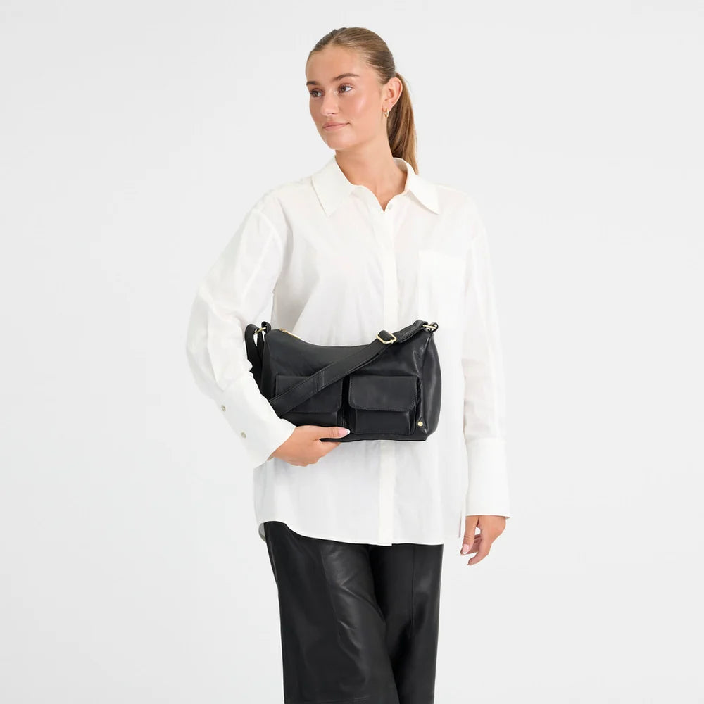 Depeche - Chic Crossbody Bag in Black