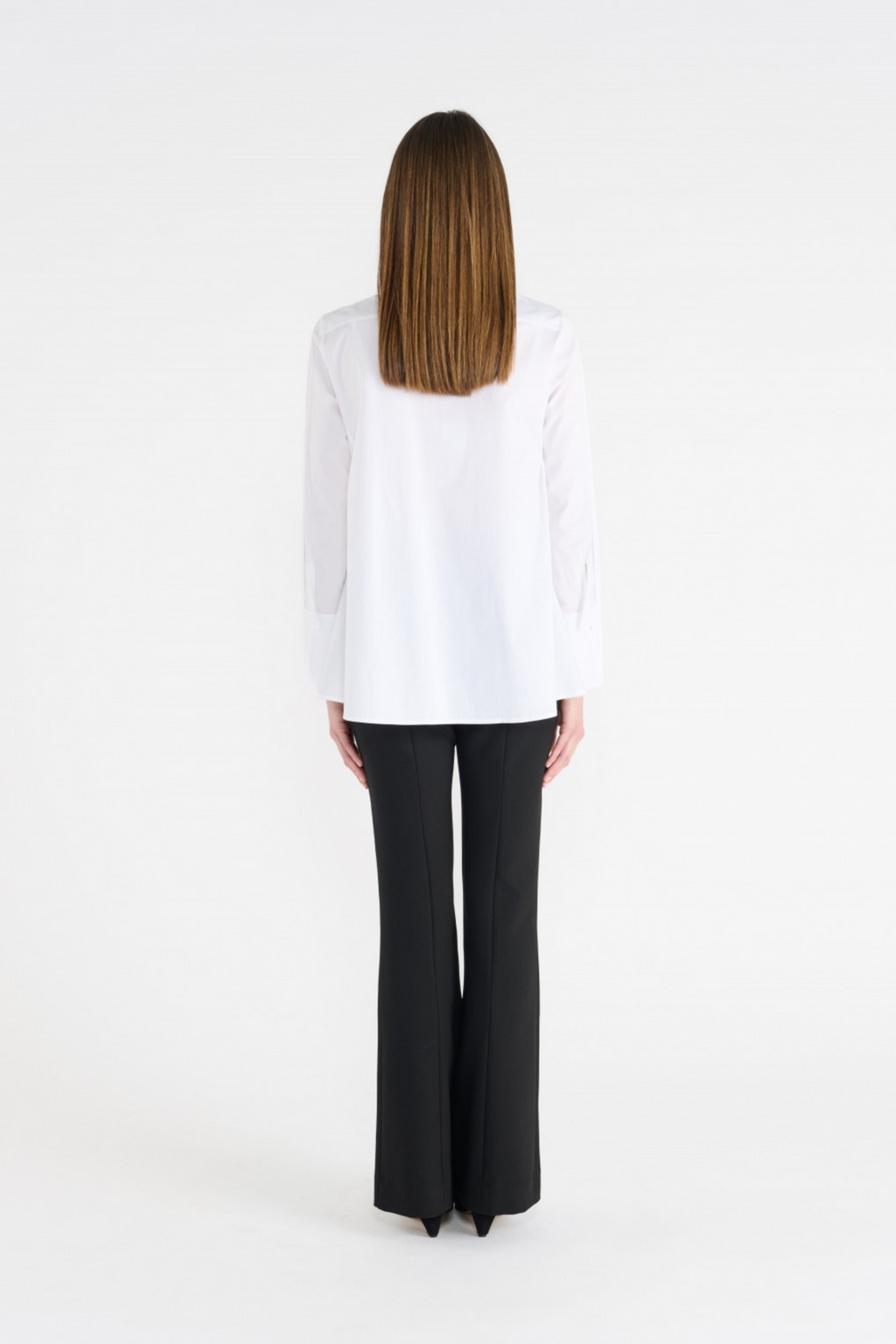 HANA SAN - AIKOH WHITE COTTON SHIRT