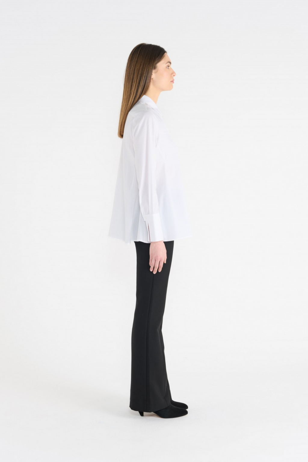 HANA SAN - AIKOH WHITE COTTON SHIRT