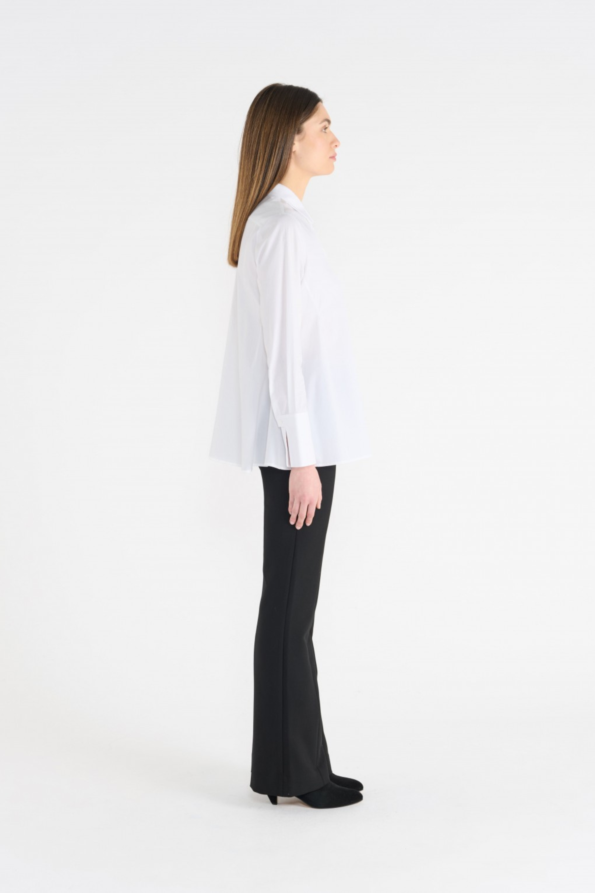 HANA SAN - AIKOH WHITE COTTON SHIRT