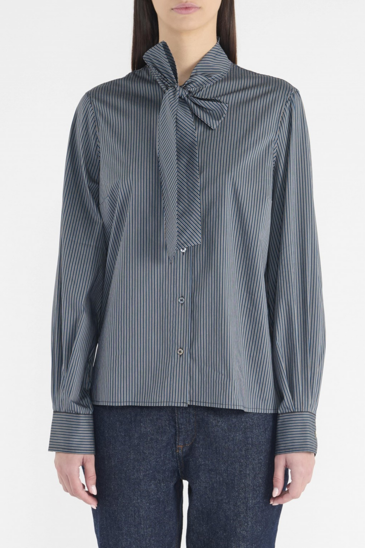 HANA SAN - ISOTTA BOW SHIRT