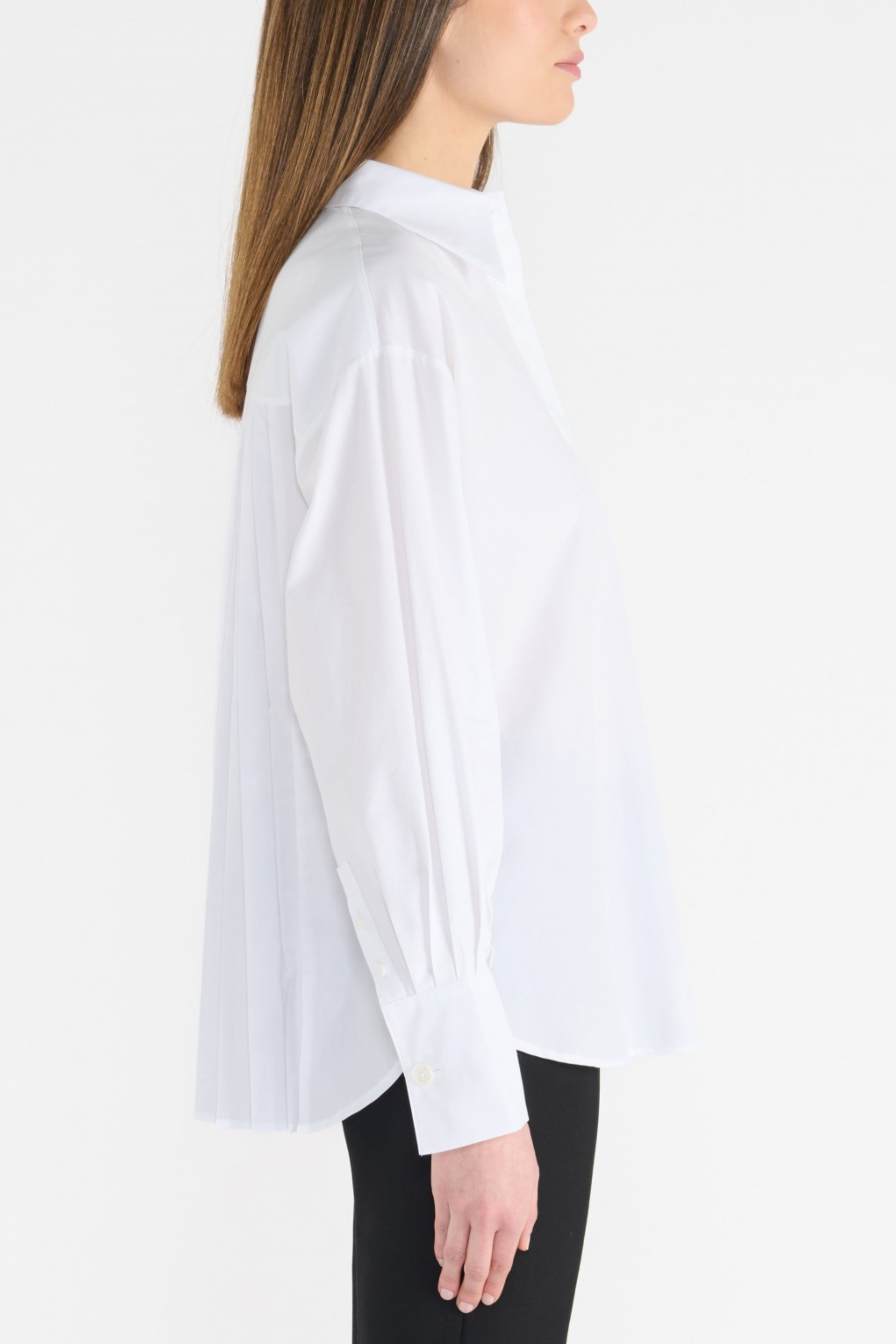 HANA SAN - MARIANNA PLEAT SHIRT