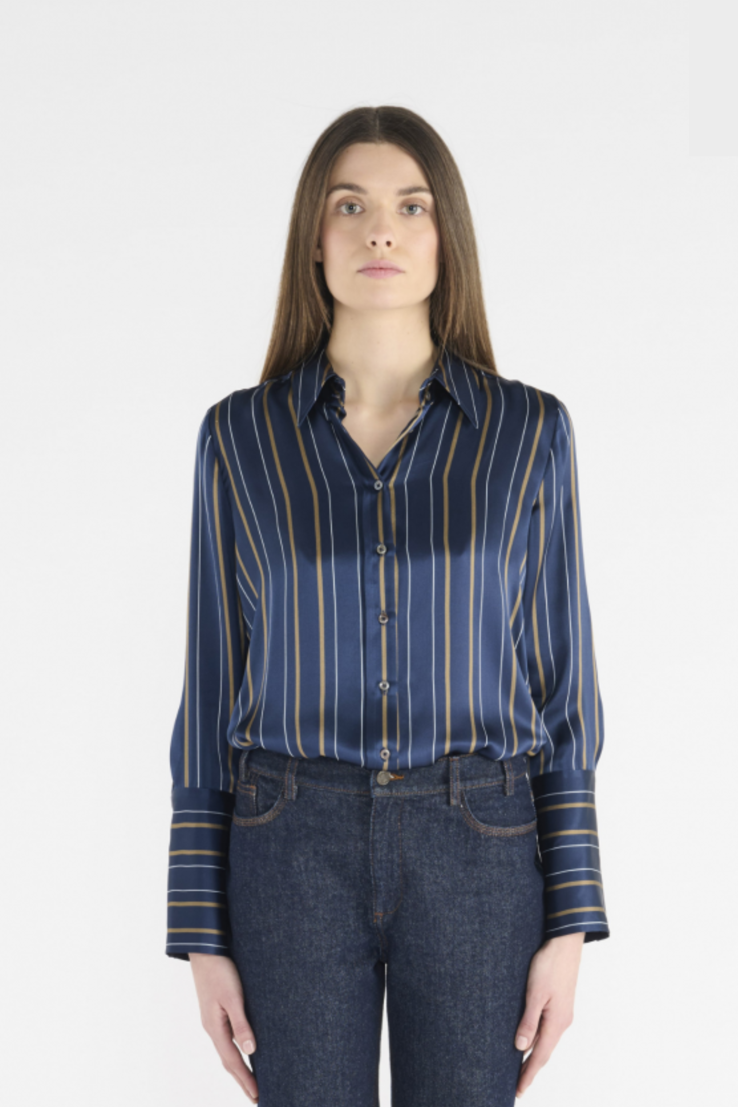 HANA SAN - TEKLAH 100% SILK BLOUSE
