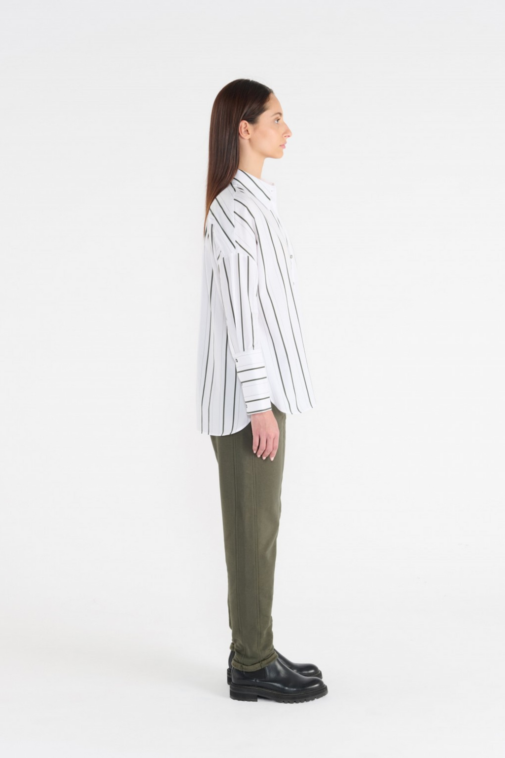 HANA SAN - TOSCA KAKI SHIRT